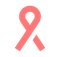 Иконка Жизнь после рака красный