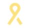 Иконка Жизнь после рака желтый